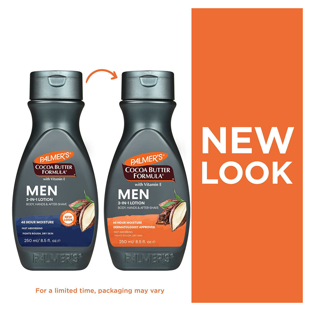 Palmers Cocoa Butter Mens Body And Face Lotion, 8.5 Oz